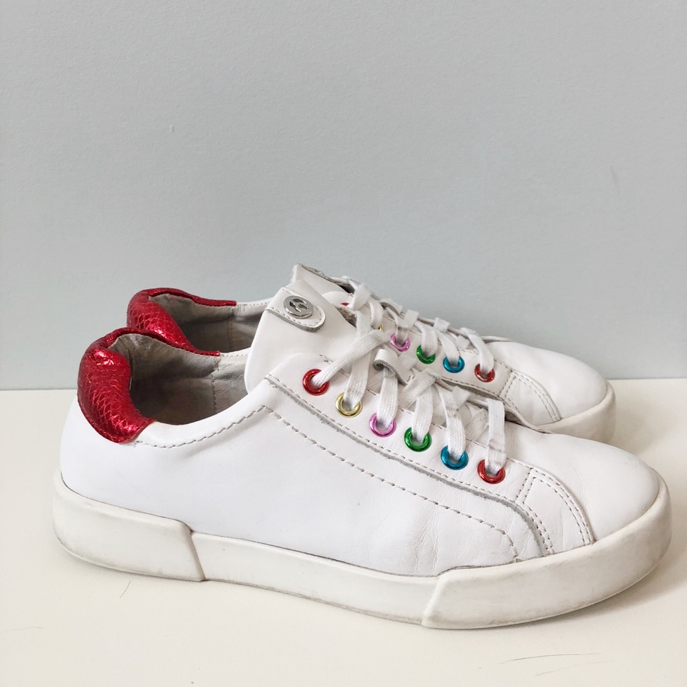 Wishbone Collection Rainbow Lace Up Sneakers Trainers